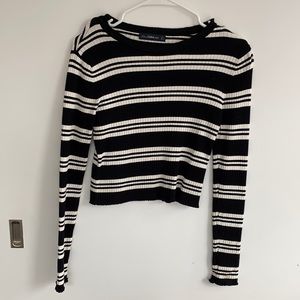 Zara knit crop top size small